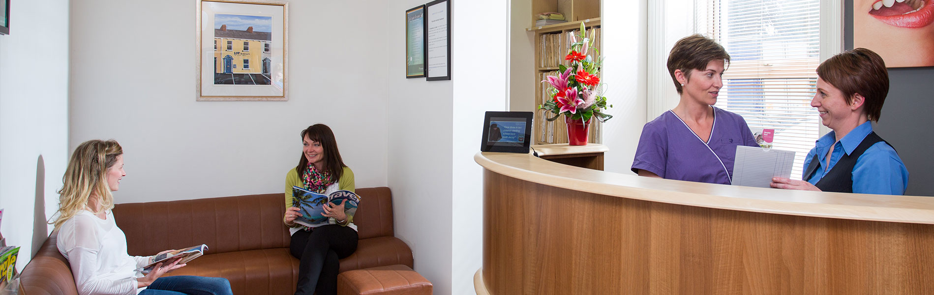 Loy Dental Reception in Cookstown