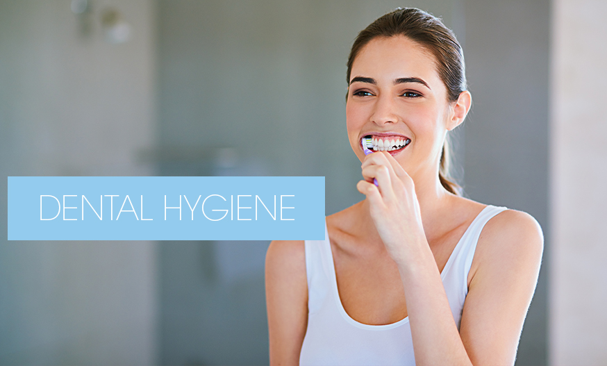 patient practicing good dental hygiene in County Tyrone